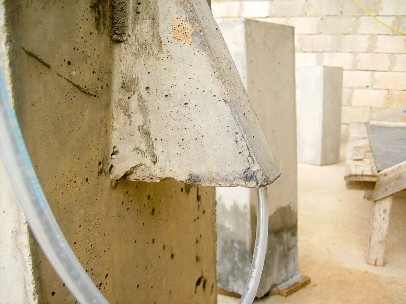 Maintenance of water and chlorine pumps, sewage and water networks