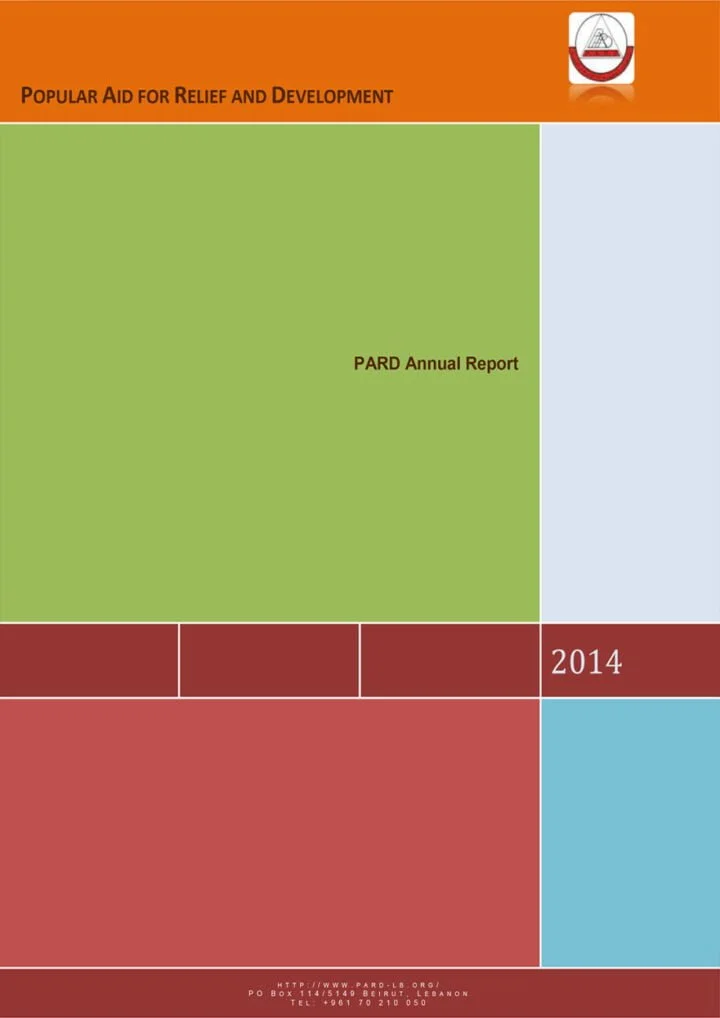 PARD Annual Report 2014